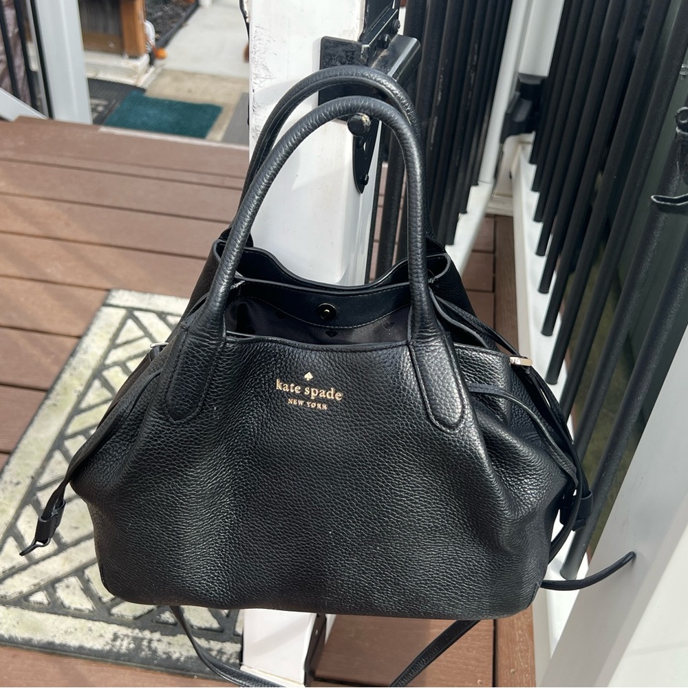 Kate Spade Black Leather Handbag